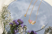The Twin Crystal Necklace